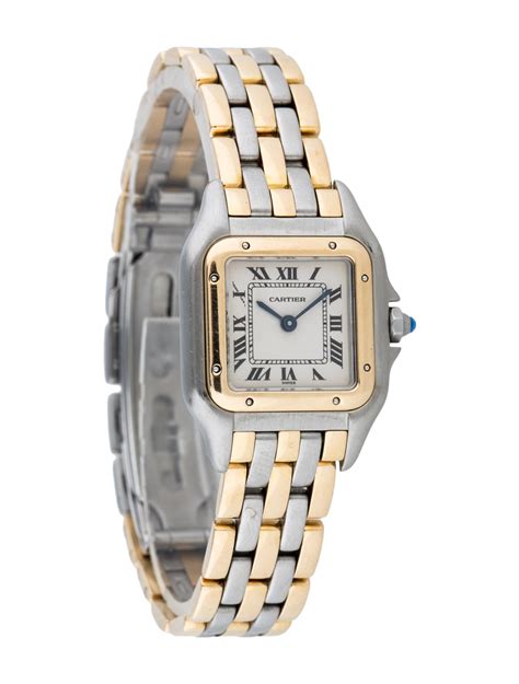 la panthere cartier watch price|cartier panthere watch two tone.